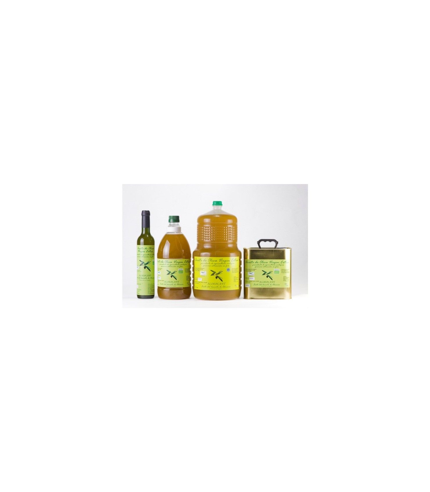 Aceite de Oliva Virgen Extra 1ª Presión Frío Ecológico 5 L.