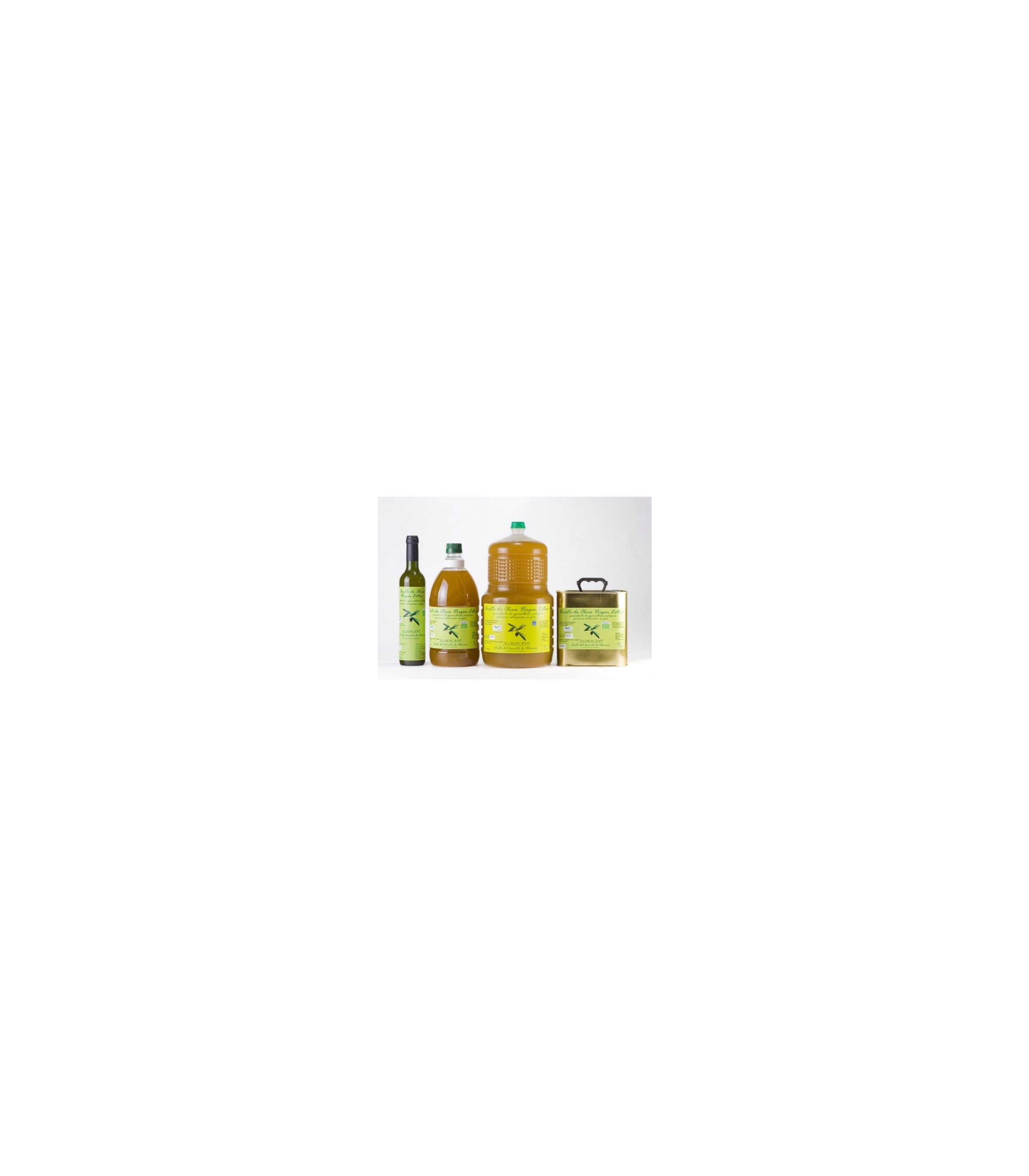Aceite de Oliva Virgen Extra 1ª Presión Frío Ecológico 5 L.